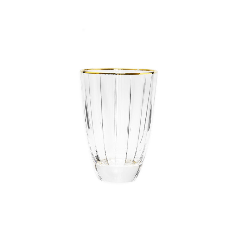 ClassicTouch 8oz. Drinking Glass Set Wayfair